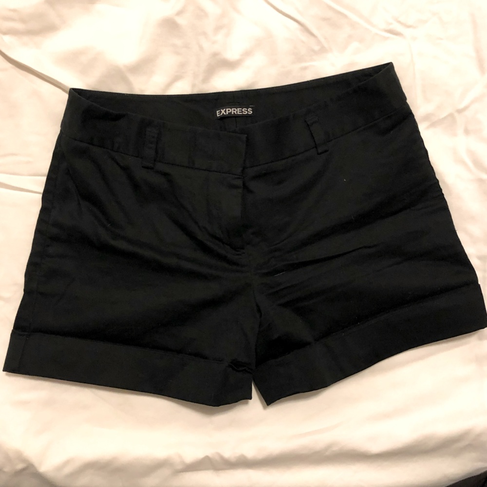 Express black shorts
